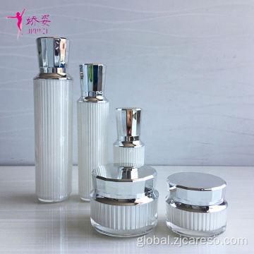 Acrylic Cream Jar Lotion Bottles and Cream Jar for Cosmetics Supplier